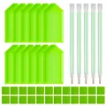 Accessoires peinture diamant 41 pièces – Couleur 41pcs tool green
