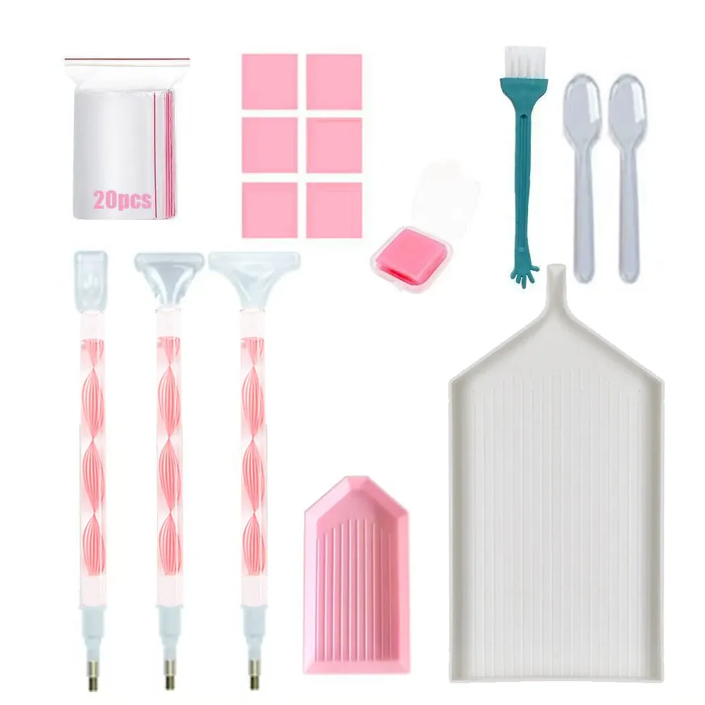 Accessoires peinture diamant plateaux stylos