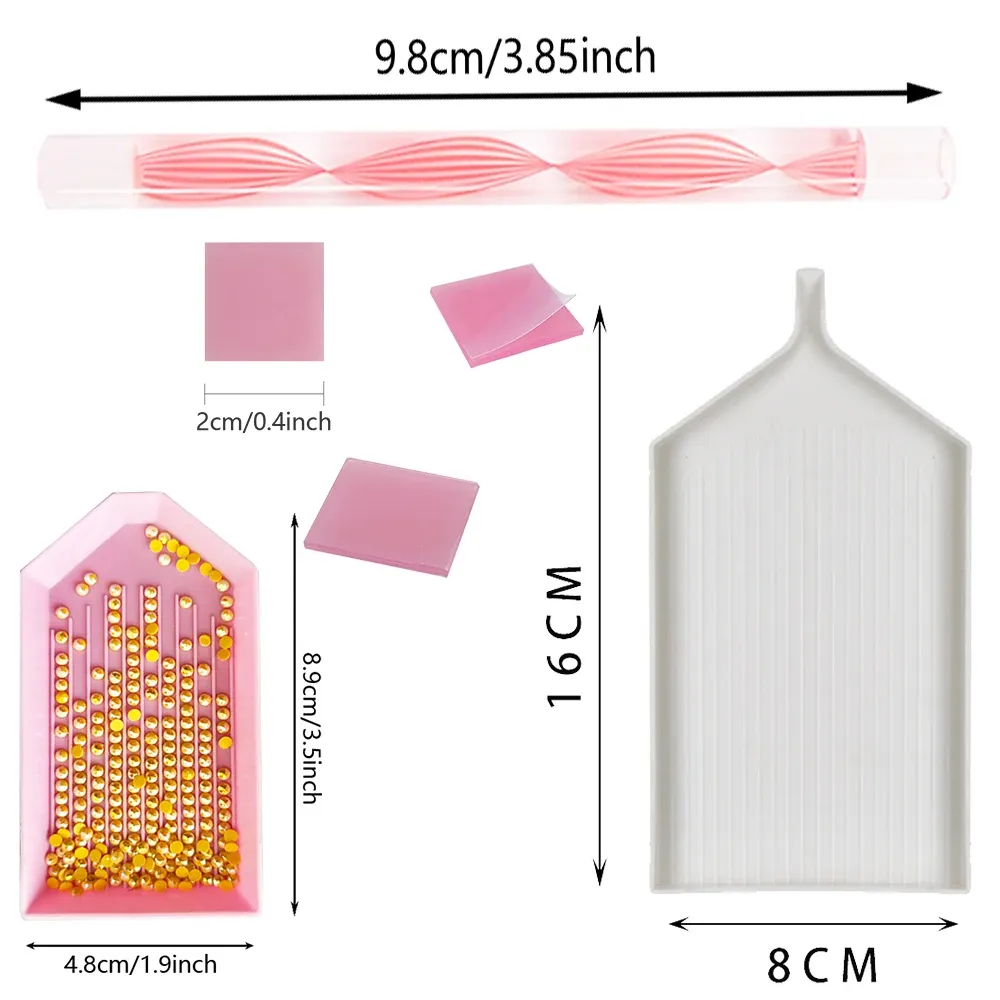 Accessoires peinture diamant plateaux stylos