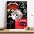 Affiche Metallica peinture diamant 20 à 70 cm – Couleur BLEU CIEL (24)