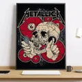 Affiche Metallica peinture diamant 20 à 70 cm – Couleur Brun (17)