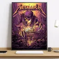 Affiche Metallica peinture diamant 20 à 70 cm – Couleur Chocolat (21)