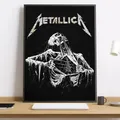 Affiche Metallica peinture diamant 20 à 70 cm – Couleur Gris clair (06)