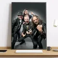 Affiche Metallica peinture diamant 20 à 70 cm – Couleur Gris foncé (18)