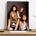 Affiche Metallica peinture diamant 20 à 70 cm – Couleur jaune clair (12)