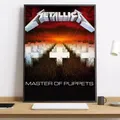 Affiche Metallica peinture diamant 20 à 70 cm – Couleur vert (07)