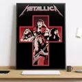 Affiche Metallica peinture diamant 20 à 70 cm – Couleur Vert armée (23)