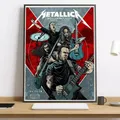 Affiche Metallica peinture diamant 20 à 70 cm – Couleur Violet (05)
