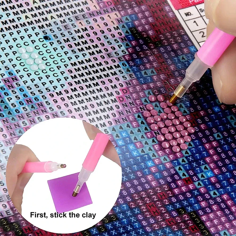 Argile pour peinture diamant lot de 10 à 100 pièces