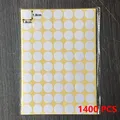 Autocollants classification peinture diamant – Couleur Round HD 1400PCS
