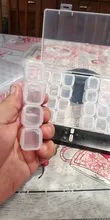 Avis clients – Boîte de rangement plastique à 28 grilles pour bijoux