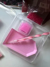 Avis clients – Kit outils broderie diamant boîte rangement 4 couleurs
