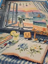 Avis clients – Kit peinture diamant 5D château fleuri 45x60 cm