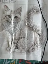 Avis clients – Kit peinture diamant 5D chaton moelleux diamants irréguliers