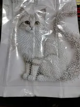 Avis clients – Kit peinture diamant 5D chaton moelleux diamants irréguliers