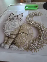 Avis clients – Kit peinture diamant 5D chaton moelleux diamants irréguliers