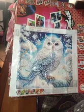 Avis clients – Kit peinture diamant 5D hibou sur branches acrylique