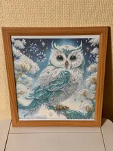 Avis clients – Kit peinture diamant 5D hibou sur branches acrylique