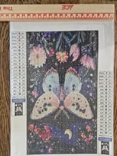 Avis clients – Kit peinture diamant champignon papillon 20x30 à 40x50 cm