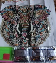 Avis clients – Kit peinture diamant éléphant 30 cm