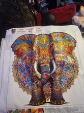 Avis clients – Kit peinture diamant éléphant 30 cm