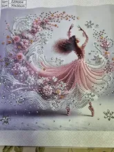 Avis clients – Kit peinture diamant forme spéciale danseuse