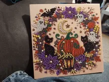 Avis clients – Kit peinture diamant Halloween fantôme et citrouille