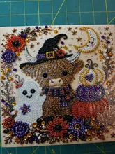 Avis clients – Kit peinture diamant Halloween fantôme et citrouille