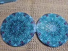 Avis clients – Kit peinture diamant miroir mandala forme spéciale
