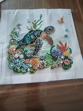 Avis clients – Kit peinture diamant tortue fleur 5D
