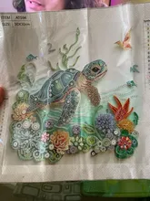 Avis clients – Kit peinture diamant tortue fleur 5D
