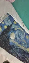 Avis clients – Kit peinture diamant Van Gogh ciel étoilé plusieurs tailles