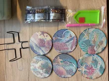 Avis clients – Kit sous-verres peinture diamant océan 8 pièces