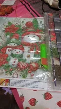 Avis clients – Peinture diamant 5D bonhomme de neige Noël 20 à 40 cm