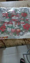 Avis clients – Peinture diamant 5D bonhomme de neige Noël 20 à 40 cm