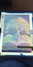 Avis clients – Peinture diamant 5D paysage lune arbre 30x40 cm