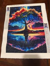 Avis clients – Peinture diamant 5D paysage lune arbre 30x40 cm
