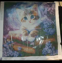 Avis clients – Peinture diamant animaux chat 25x25 à 40x40 cm