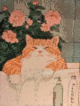 Avis clients – Peinture diamant chat baignoire 20x30 à 40x50 cm