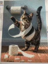 Avis clients – Peinture diamant chien chat toilette 20x30 à 40x50 cm
