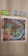 Avis clients – Peinture diamant dragon coloré 30x30cm