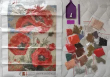 Avis clients – Peinture diamant fleur coquelicot 20x30 à 50x70 cm