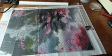 Avis clients – Peinture diamant maison japonaise fleur 30x40 à 40x50 cm