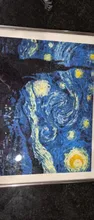 Avis clients – Peinture diamant nuit étoilée Van Gogh 20x30 à 40x50 cm