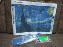 Avis clients – Peinture diamant nuit étoilée Van Gogh 20x30 à 40x50 cm