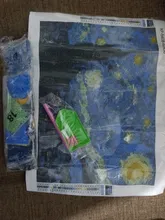 Avis clients – Peinture diamant nuit étoilée Van Gogh 20x30 à 40x50 cm