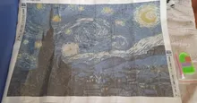 Avis clients – Peinture diamant nuit étoilée Van Gogh 20x30 à 40x50 cm