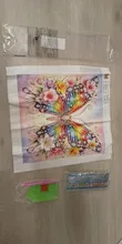 Avis clients – Peinture diamant papillon fleur 30x30 cm