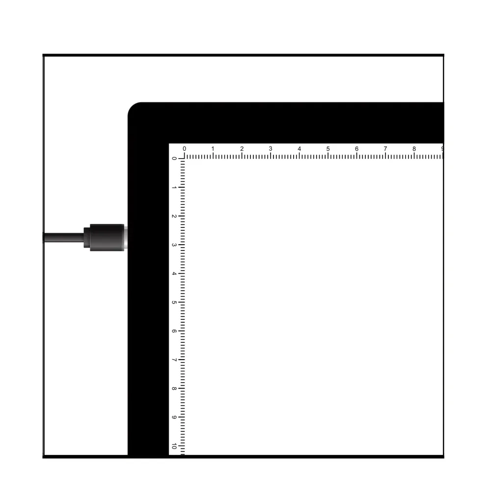 Boîte à lumière magnétique A4 pour peinture diamant