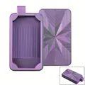 Boîte de rangement dégradé pour peinture diamant et accessoires – Couleur Black Purple